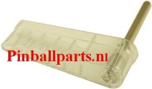 20-10110 flipper and shaft transparant clear bally williams flipperkast pinball